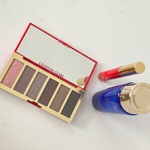 Estee Lauder Eye Shadow Celestial Glam, Lipgloss, and Makeup Remover